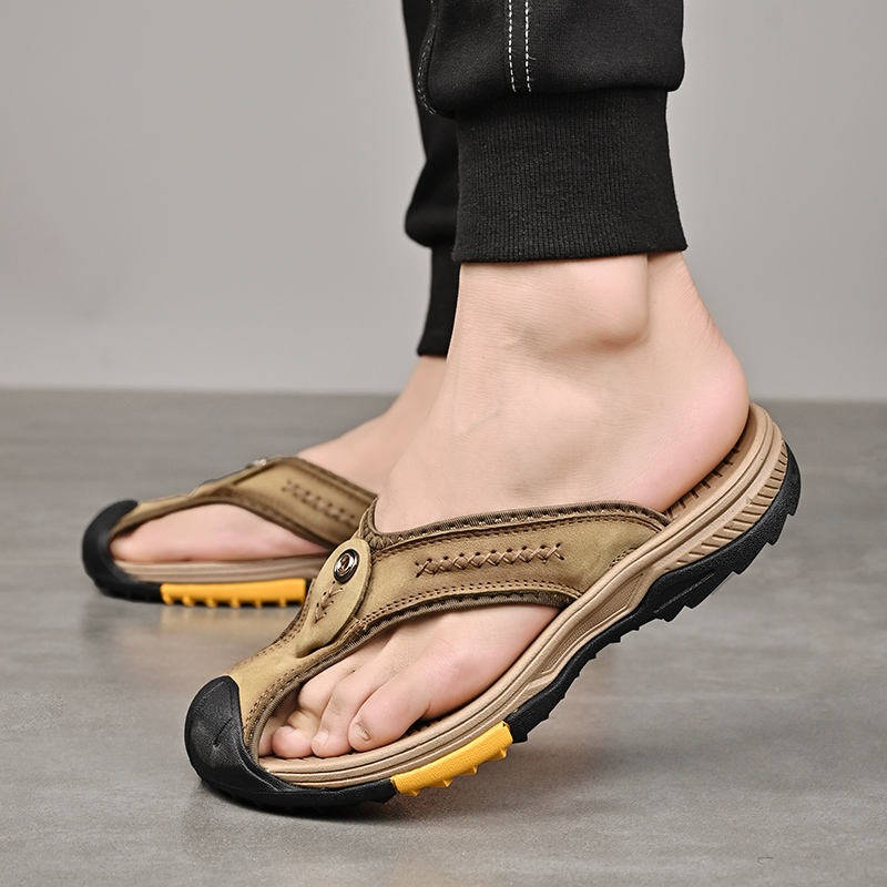Men's Water-Resistant and Ultra-Light Toe Flip-Flops