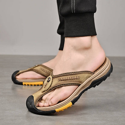 Men's Water-Resistant and Ultra-Light Toe Flip-Flops