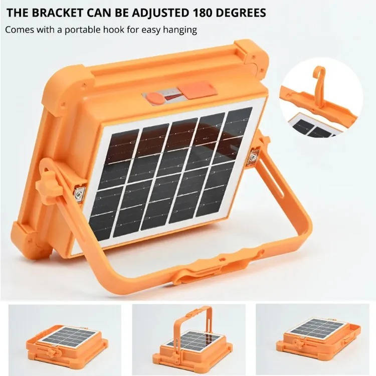 Solar-Powered Portable Camping Lamp — Bright, Compact Outdoor Light