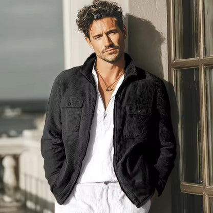 Timeless Men's Corduroy Jacket - Classic, Versatile Style for Everyday Wear
