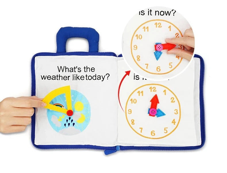 Montessori Book Set for 1-Year-Old Babies