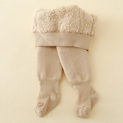 Kids' Cozy Fleece-Lined Winter Leggings
