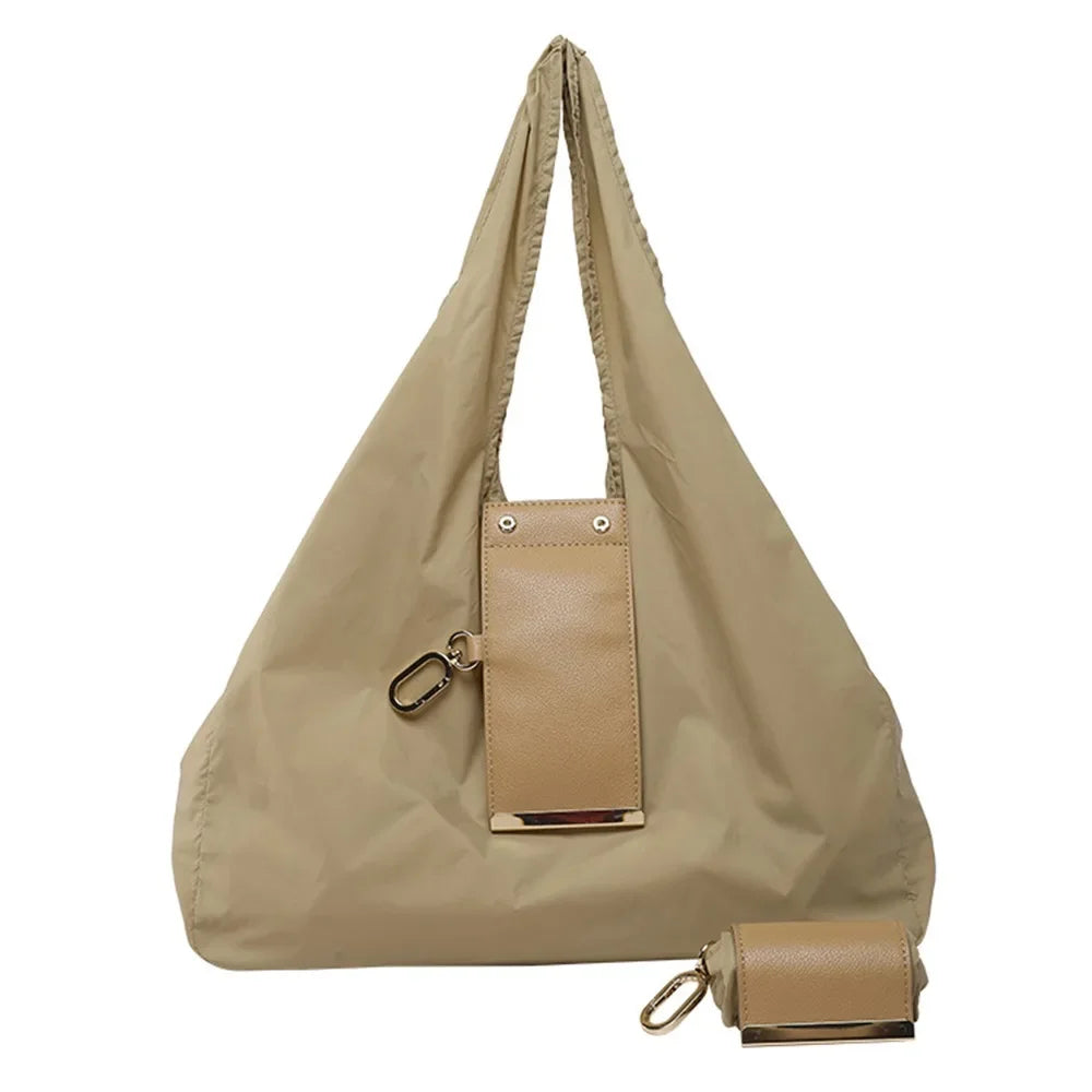 Compact Keychain Tote Bag That Folds for Easy Carry