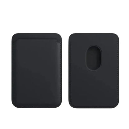 Slim Magnetic Leather Card Holder Wallet for iPhone