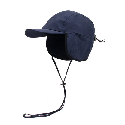 Cozy Winter Bomber Hat with Plush Ear Flaps