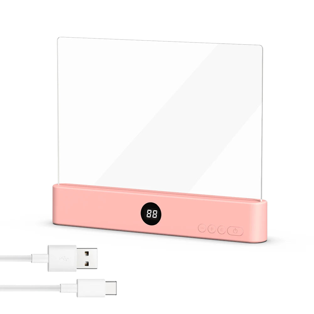 LED Night-Vision Flat-Panel Reading Light - Slim, Ultra-Bright Desk Lamp for Comfortable Reading