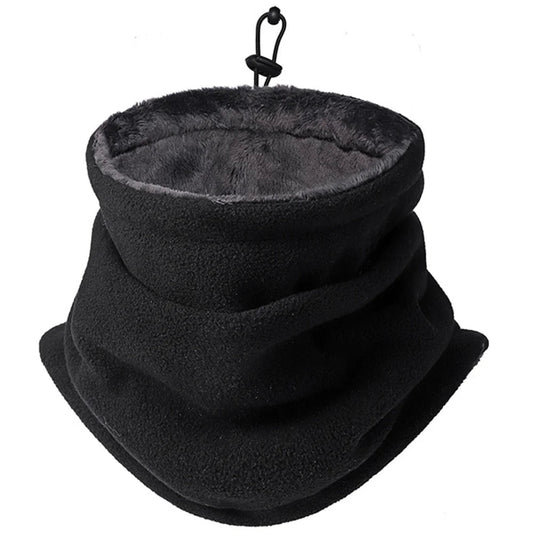 Cozy Fleece Balaclava Mask with Built-In Neck Warmer