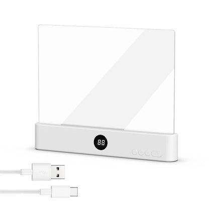 LED Night-Vision Flat-Panel Reading Light - Slim, Ultra-Bright Desk Lamp for Comfortable Reading