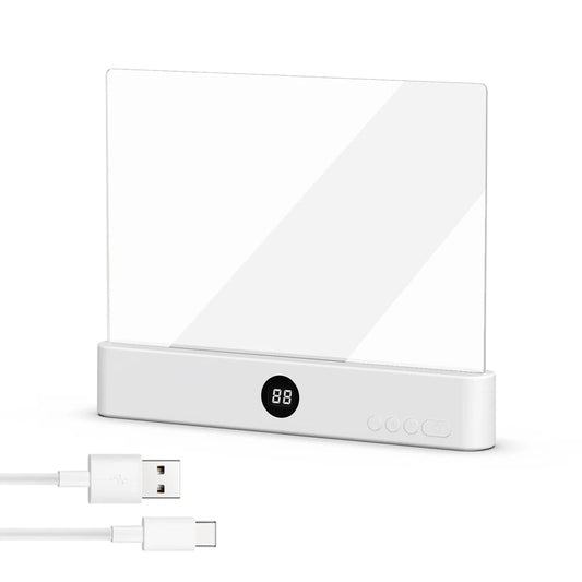 LED Night-Vision Flat-Panel Reading Light - Slim, Ultra-Bright Desk Lamp for Comfortable Reading