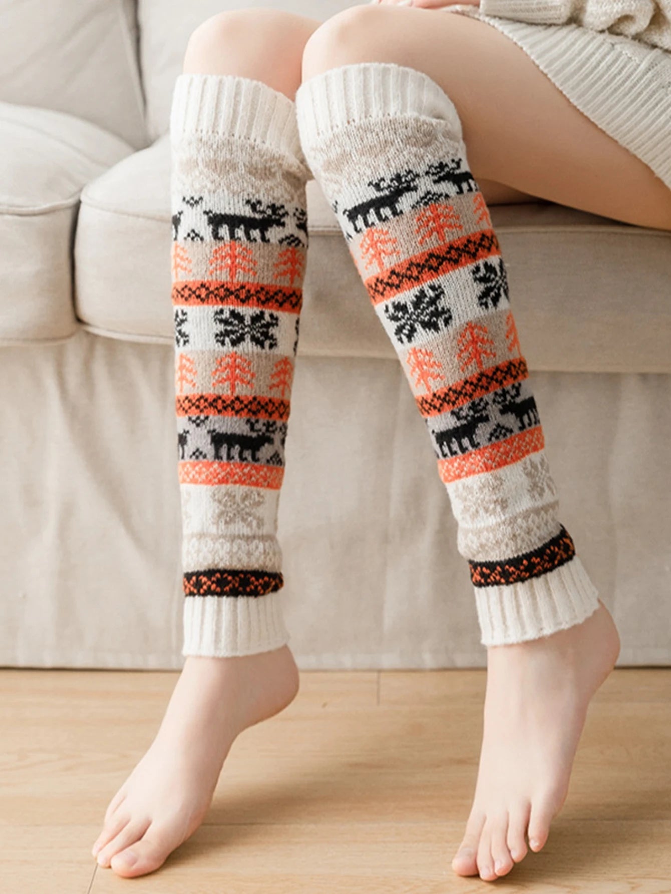 Cozy Knit Leg Warmer - Soft & Snug for Fall & Winter